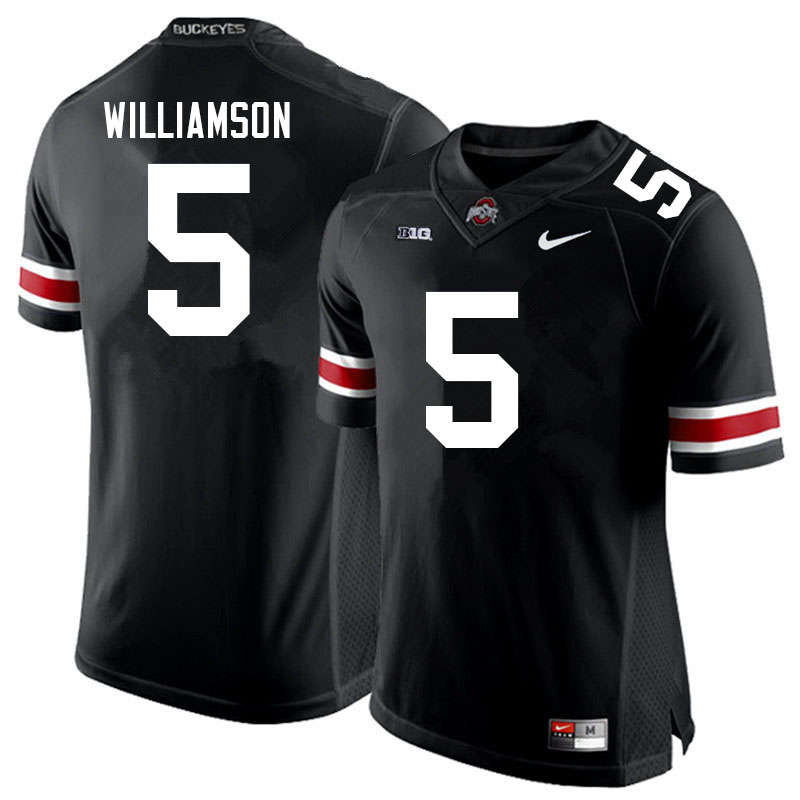 Men #5 Marcus Williamson Ohio State Buckeyes College Football Jerseys Sale-Black